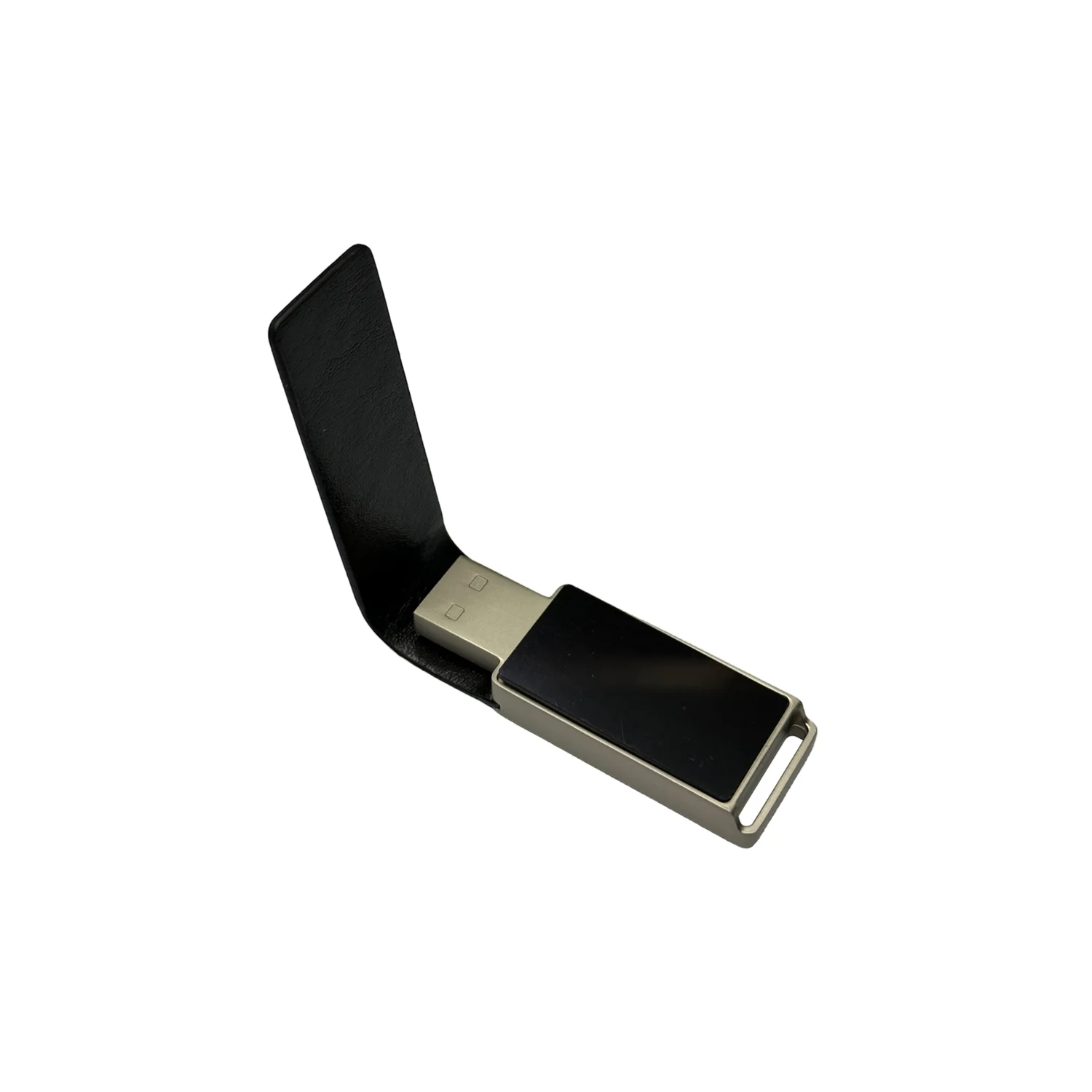  Deri Kapaklı Beyaz Işıklı USB Bellek MSB-92